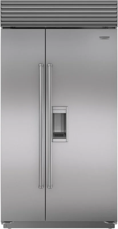 Sub-Zero - 42 Inch 23.9 cu. ft Built In / Integrated Side by Side Refrigerator in Stainless - CL4250SD/S/P Stainless