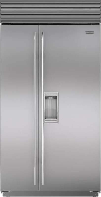 Sub-Zero - 42 Inch 23.9 cu. ft Built In / Integrated Side by Side Refrigerator in Stainless - CL4250SD/S/T Stainless