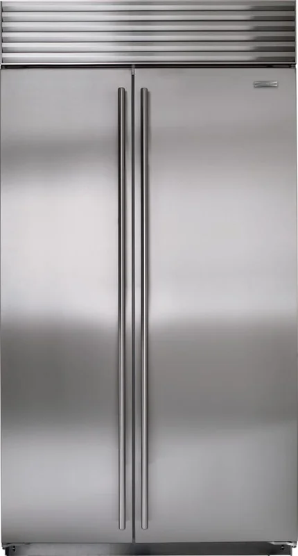 Sub-Zero - 42 Inch 24.5 cu. ft Side by Side Refrigerator in Stainless - BI-42SID/S/TH Stainless
