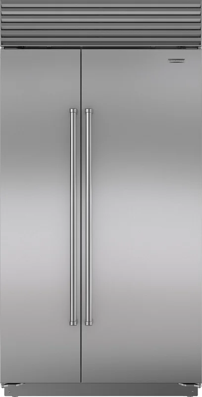 Sub-Zero - 42 Inch 24.8 cu. ft Built In / Integrated Side by Side Refrigerator in Stainless - CL4250S/S/P Stainless