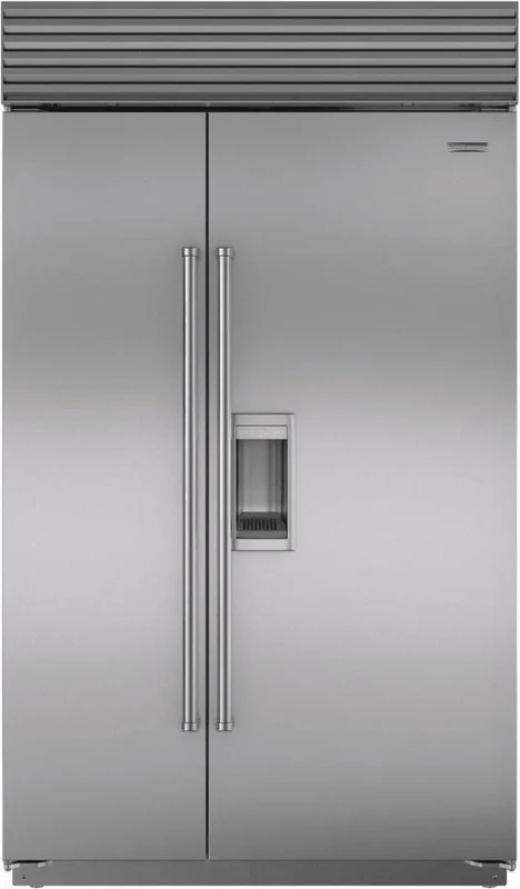 Sub-Zero - 48 Inch 28.4 cu. ft Built In / Integrated Refrigerator in Stainless - BI-48SD/S/PH Stainless