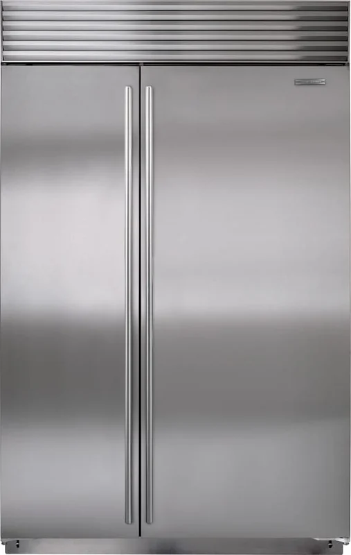 Sub-Zero - 48 Inch 28.8 cu. ft Side by Side Refrigerator in Stainless - BI-48SID/S/TH Stainless
