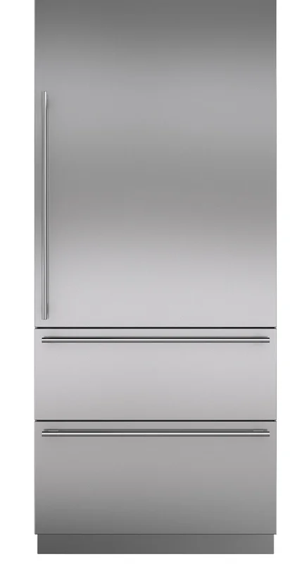 Sub Zero - Door Panel with Tubular Handle in Stainless - 7023708 STAINLESS STEEL