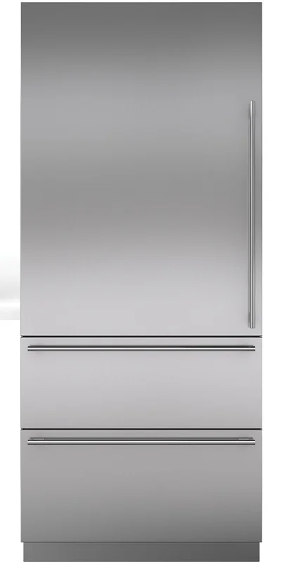 Sub Zero - Door Panel with Tubular Handle in Stainless - 7023709 STAINLESS STEEL