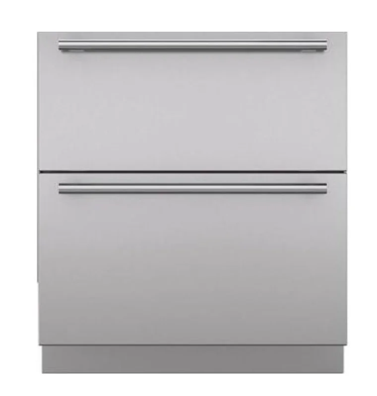 Sub-Zero - Drawer Panels, Tubular Handles and Toe Kick Accessory Refrigerator in Stainless - 7023704 Stainless