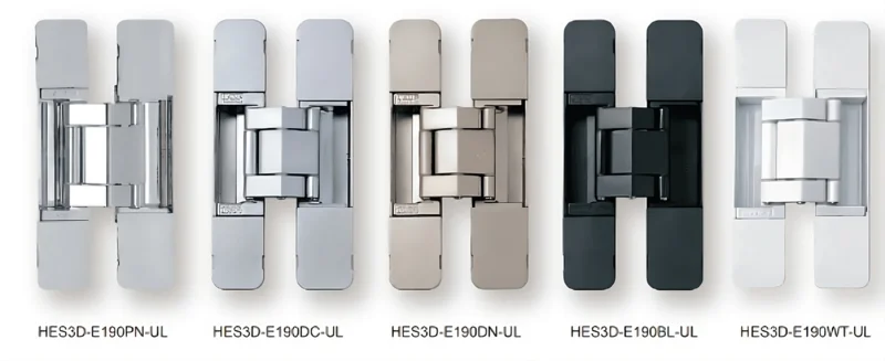 Sugatsune HES3D-E190 3-Way Adjustable Concealed Hinge (Each)