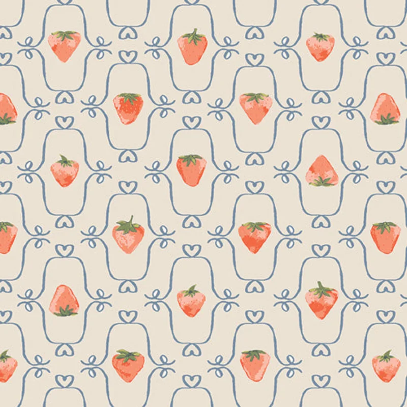 SUMMER HOMESTEAD: Berry Blossom (1/4 Yard)