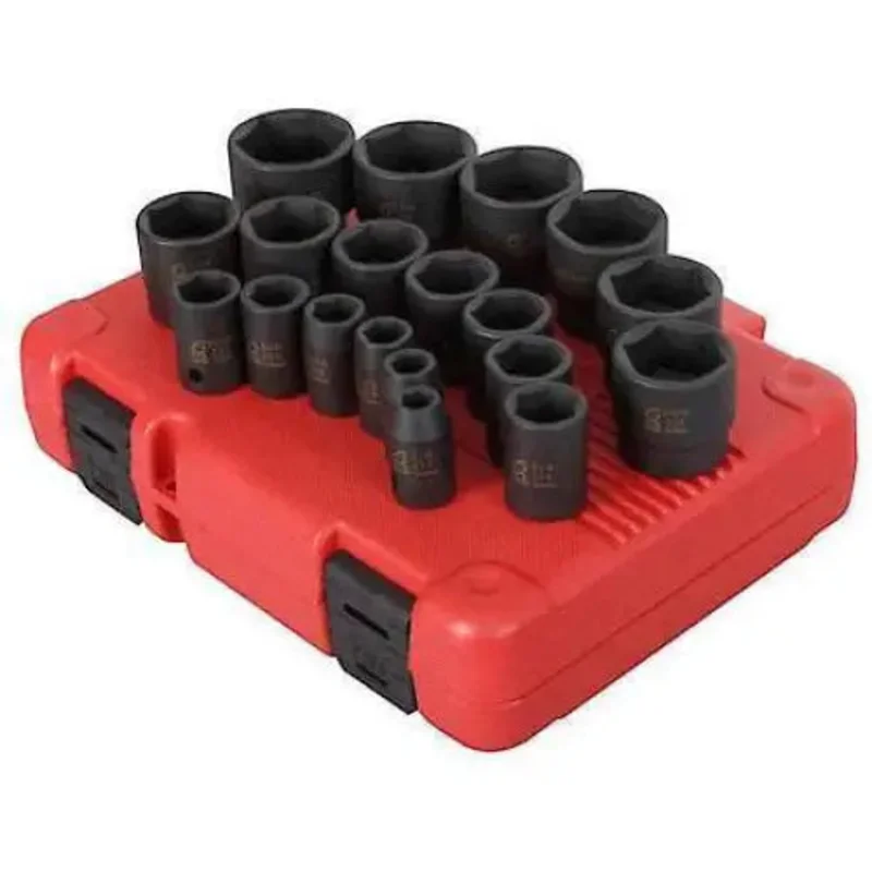 Sunex 1/2 Dr. 19 Pc. SAE Impact Socket Set