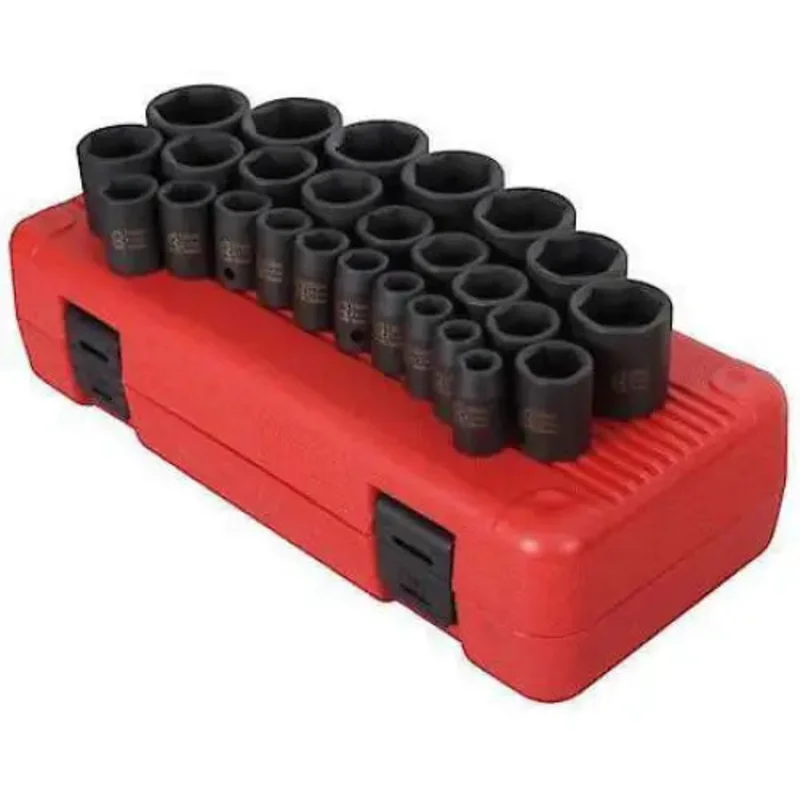 Sunex 1/2 Dr. 26 Pc. Metric Impact Socket Set