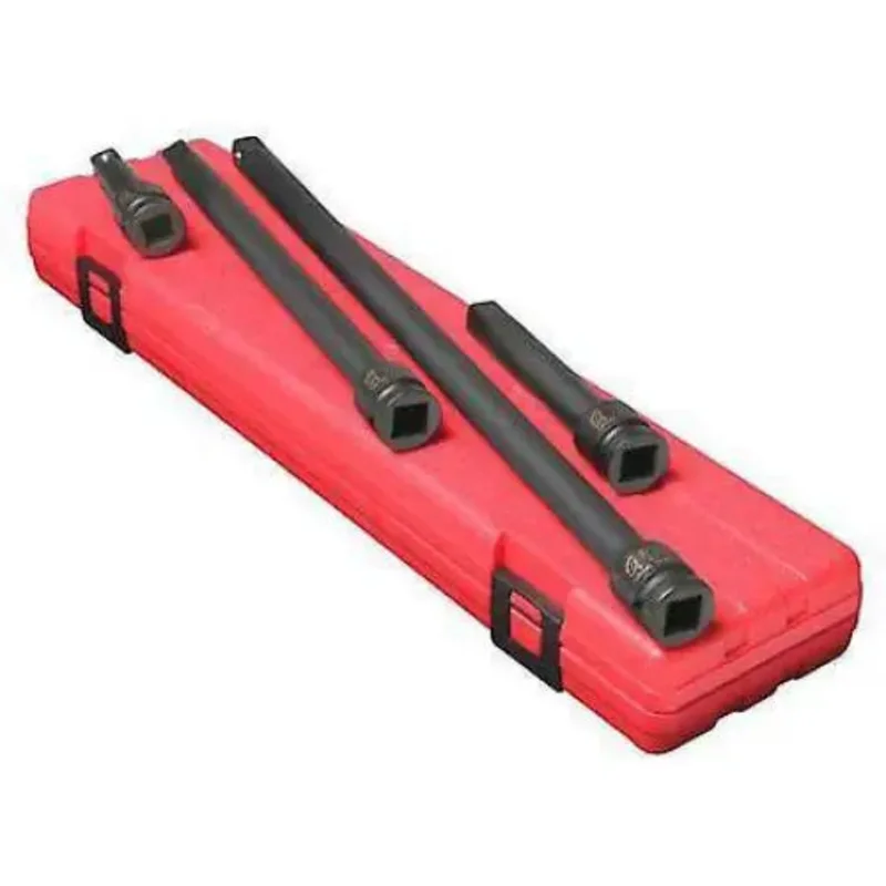 Sunex 1/2 in Dr. 4 Pc. Impact Extension Set