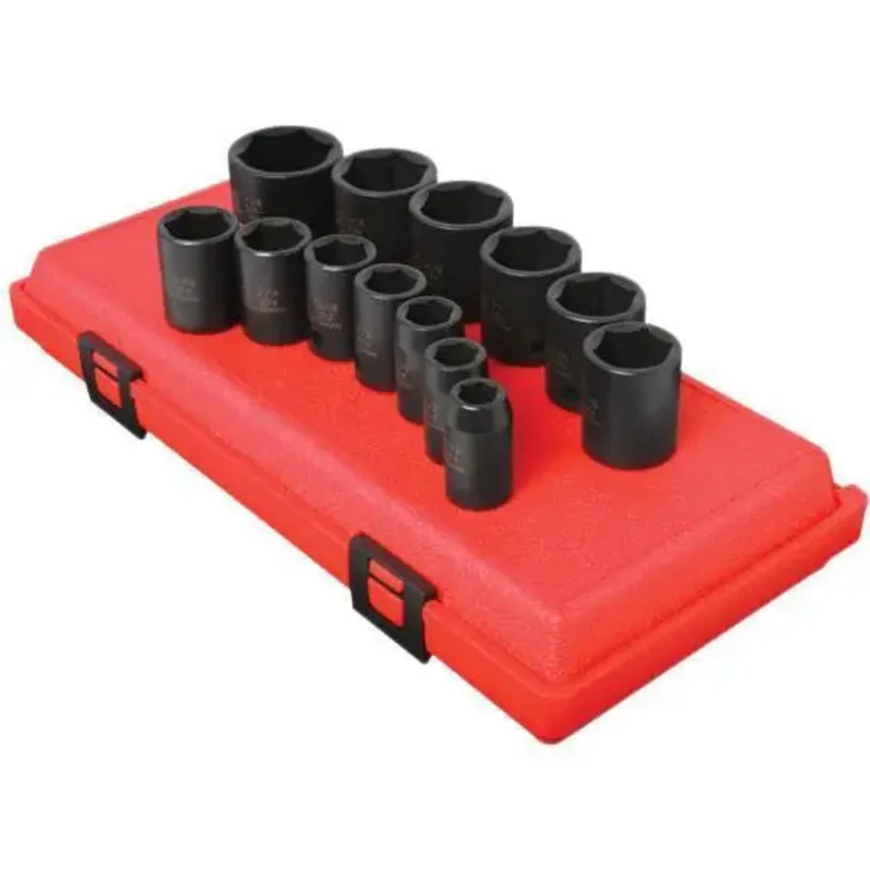 Sunex 1/2 in Dr. SAE Impact Socket Set