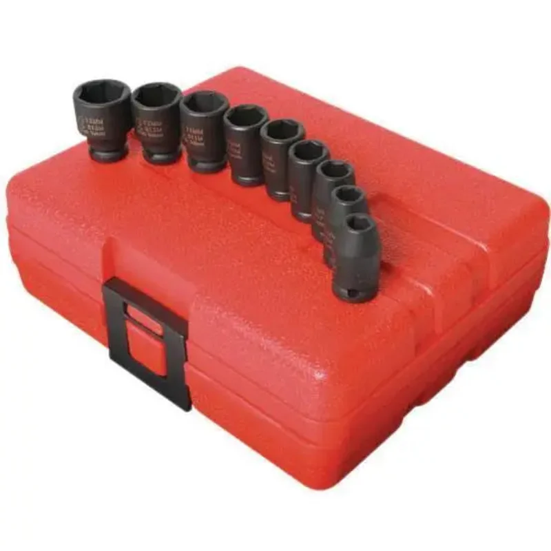 Sunex 1/4 in Dr. 9 Pc. Standard Impact Socket Set