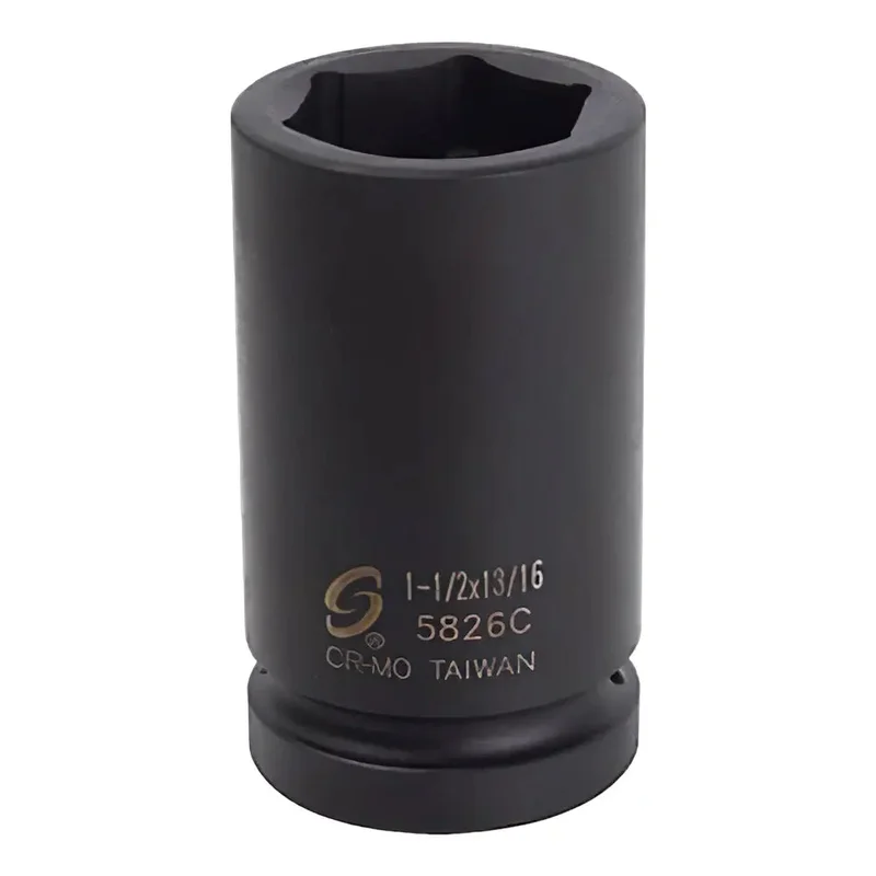 Sunex 1" Dr SAE Flip Socket, 1-1/2" x 13/16" (6pt) - 5826C