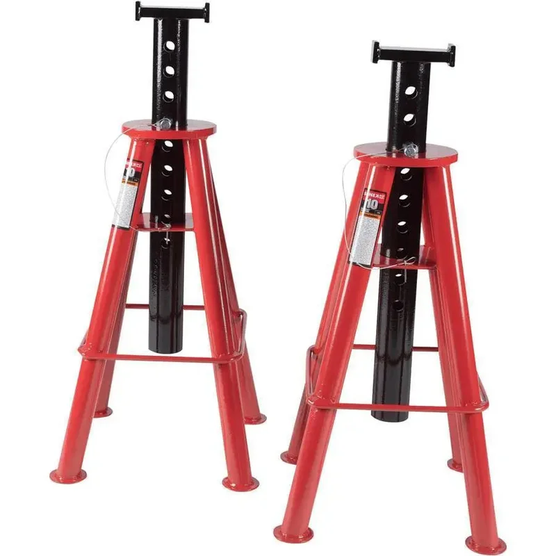Sunex 10 Ton High Height Pin Type Jack Stands (Pair) - 1410