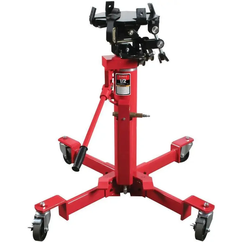 Sunex 1000 lb. (1/2 Ton) Air/Hydraulic Telescopic Transmission Jack