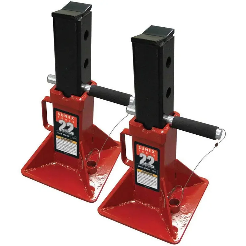 Sunex 22 Ton Jack Stands Heavy Duty Pin Type 1522A