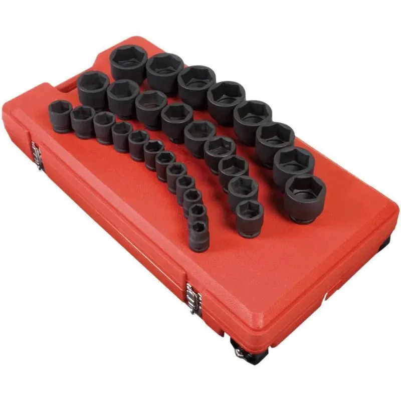 Sunex 3/4 in Dr. 29 Pc. SAE Impact Socket Set