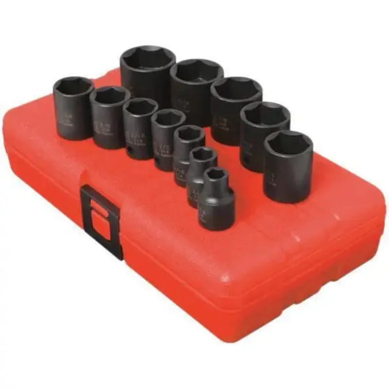 Sunex 3/8 in Dr. 12 Pc. SAE Impact Socket Set