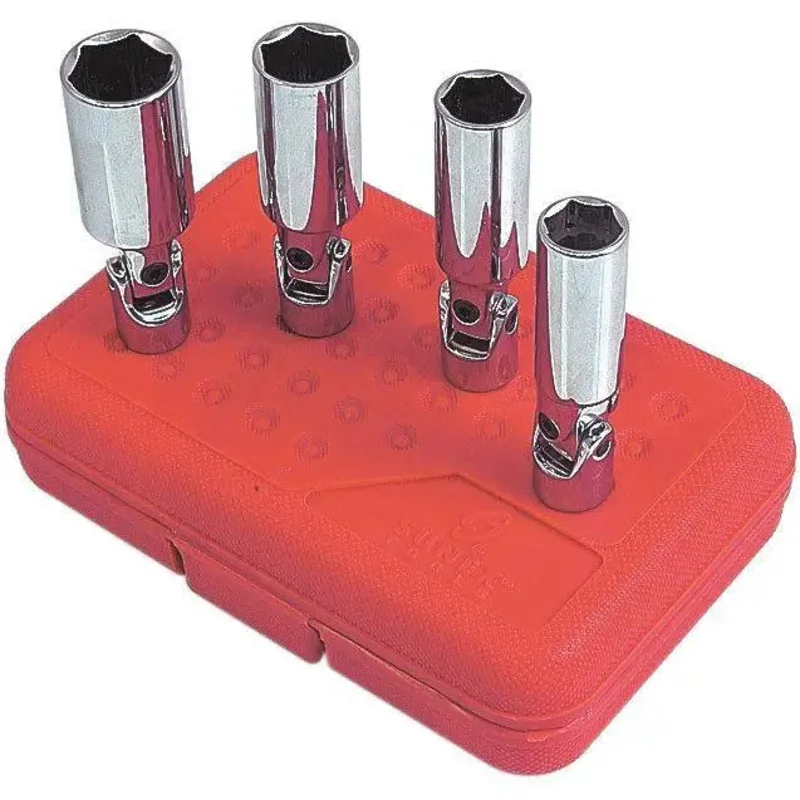 Sunex 3/8 in Dr. 4 Pc. Universal Spark Plug Socket Set