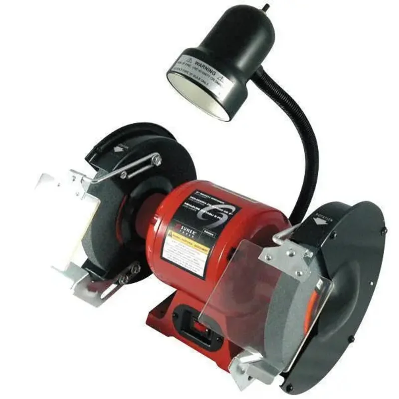 Sunex 8 in Bench Grinder w/Light