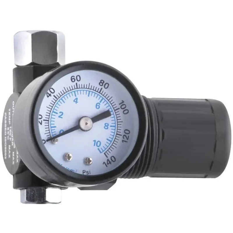 Sunex Mini Diaphragm Regulator w/Pressure Gauge