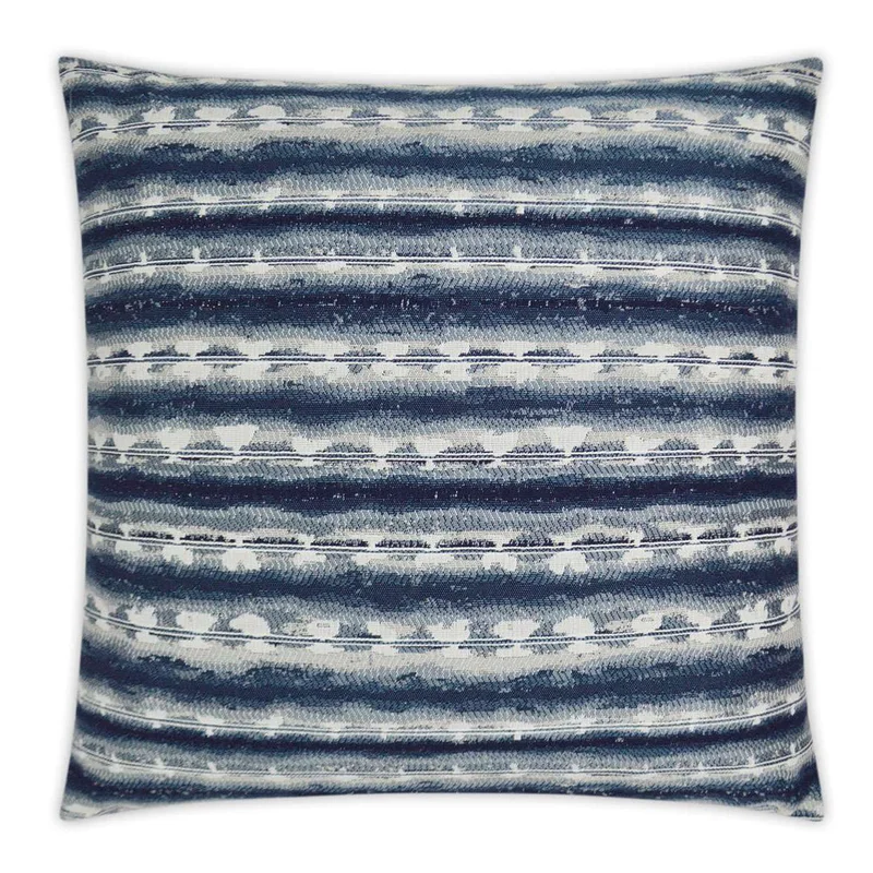 Sunshibo Stripe Indoor/Outdoor Pillow, 22" x 22"