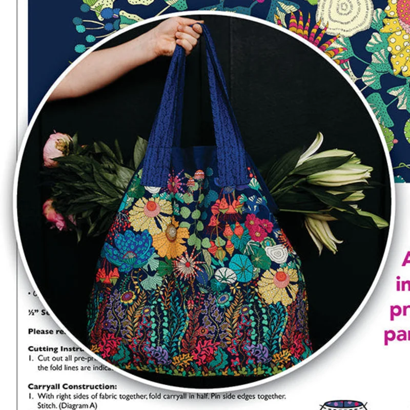 SUNSHINE: Carryall Canvas Bag Panel