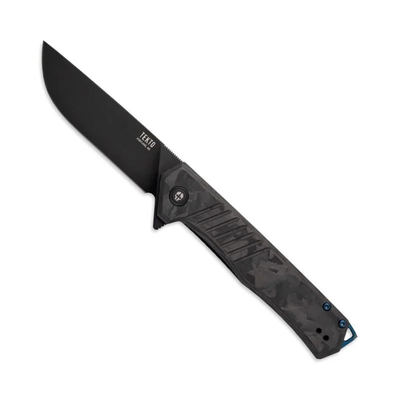 Tekto F1 Alpha Forged Carbon Fiber - Blue Accent