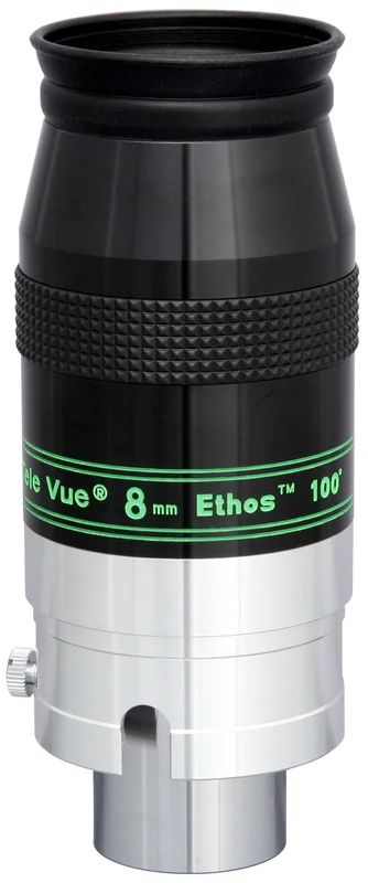 TeleVue 8mm 1.25"/2" 100 Field Ethos Eyepiece