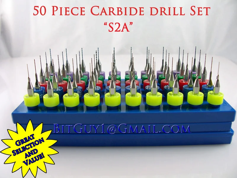 Ten Pieces Each: #83 (.3mm), #80 (.35mm), #79 (.0145), #78 (.4mm), #77 (.45mm) S2A