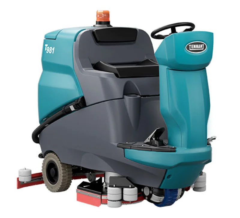 Tennant T981, Rider Floor Scrubber, 36", 33 Gallon, Battery, Disk, 3 Year Warranty