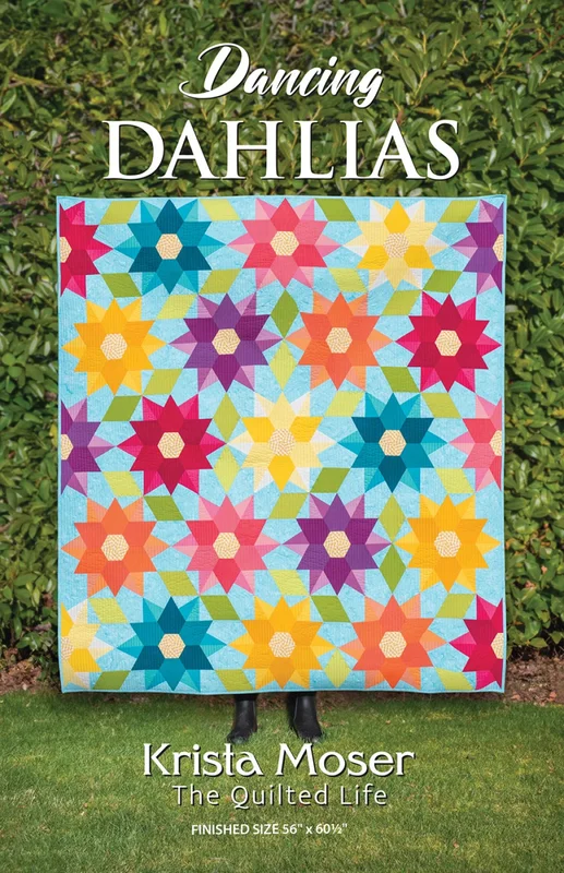THE QUILTED LIFE: Dancing Dahlias Pattern