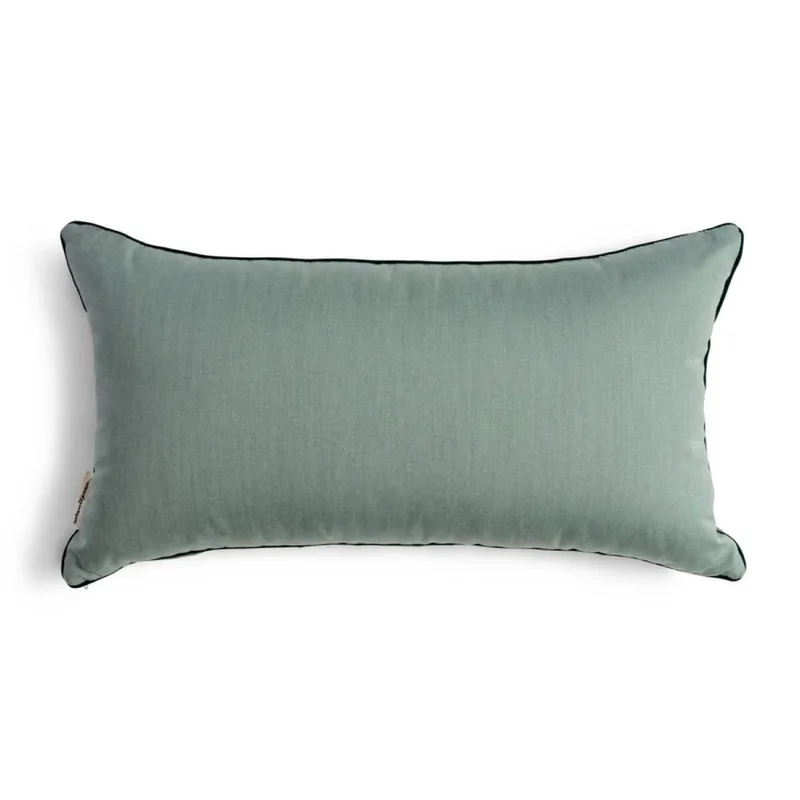 The Rectangle Indoor / Outdoor Pillow, 27.5 x 15 , Riviera Green