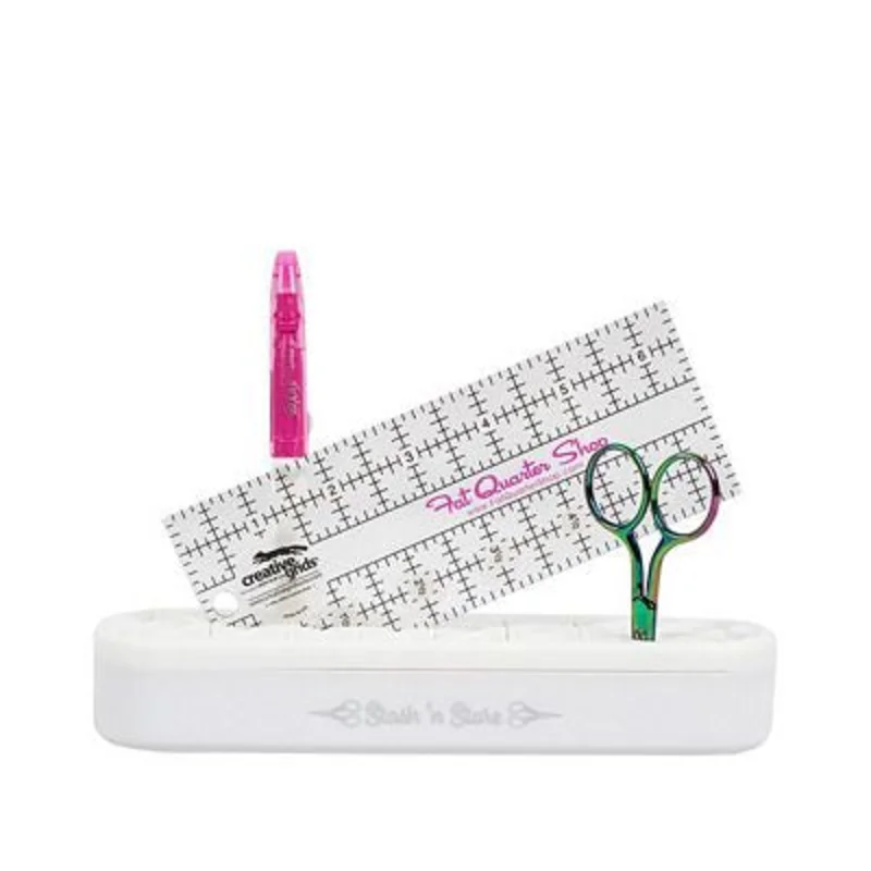 The Stash N Store: White