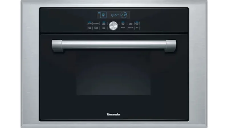 Thermador - 1.4 cu. ft Single Wall Oven in Black - MES301HP Black