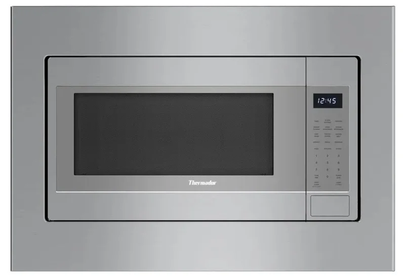 Thermador - 2.1 cu. Ft Built In Microwave in Stainless - MBCS Stainless