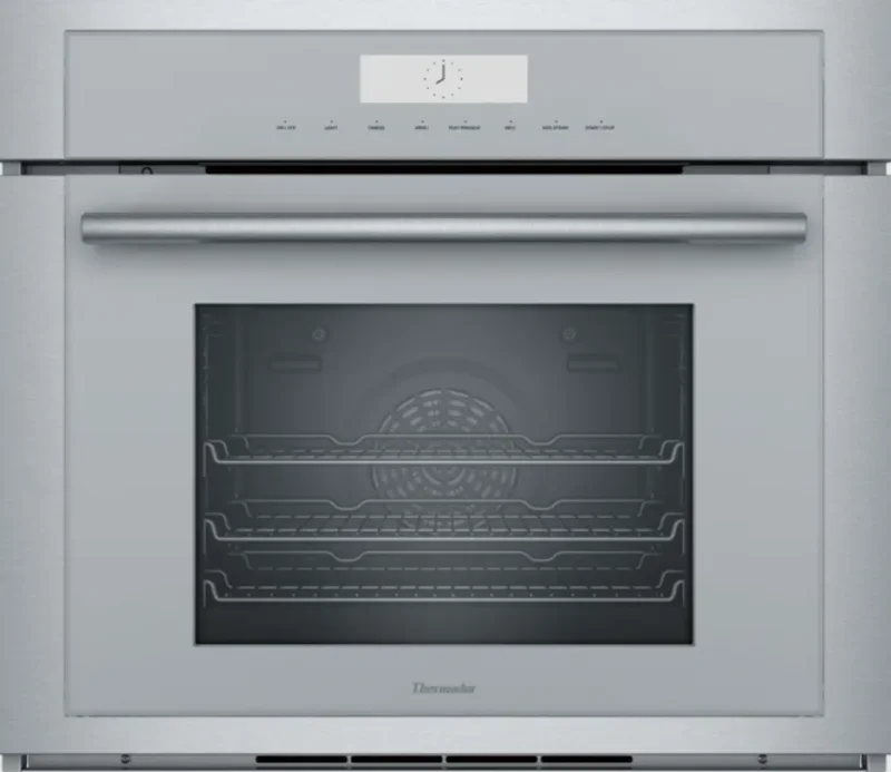 Thermador - 2.8 cu. ft Steam Wall Oven in Stainless - MEDS301BS Stainless