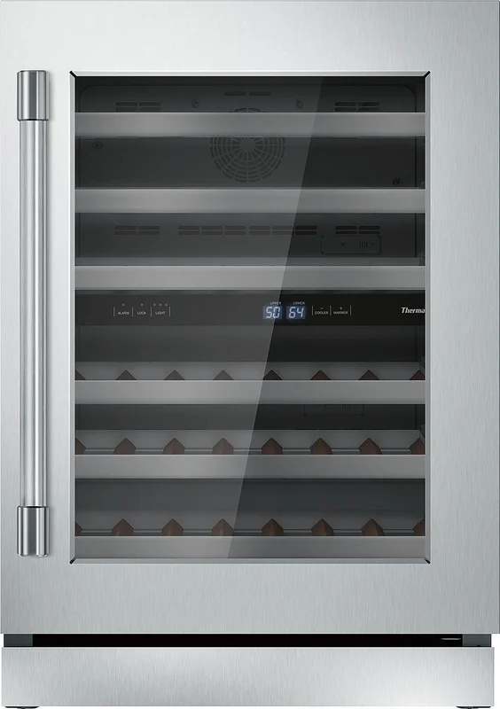 Thermador - 23.875 Inch  cu. ft Wine Fridge Refrigerator in Stainless - T24UW920RS Stainless