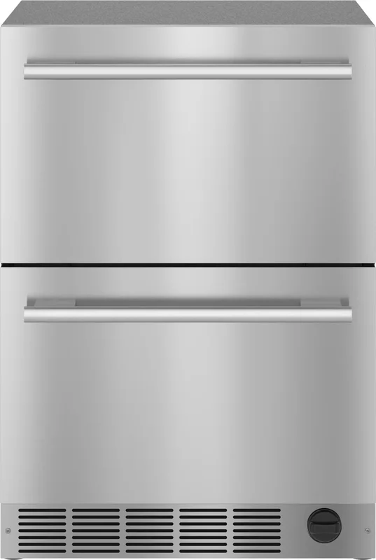 Thermador - 23.9 Inch 4.7 cu. ft Built In / Integrated Refrigerator in Stainless - T24UC915DS Stainless