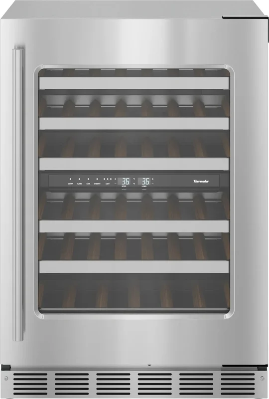 Thermador - 23.9 Inch  cu. ft Built In / Integrated Refrigerator in Stainless - T24UW915RS Stainless