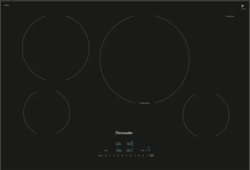 Thermador - 31 Inch Induction Cooktop in Black - CIT304YB Black