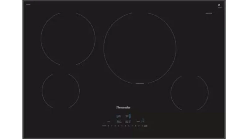 Thermador - 31 inch wide Induction Cooktop in Black - CIT304TB Black
