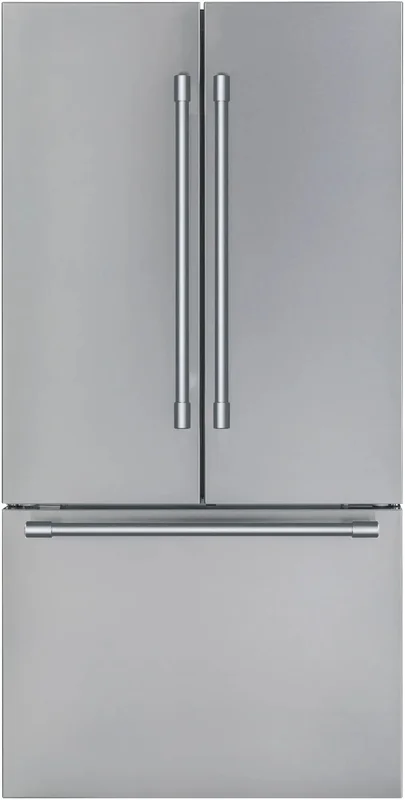 Thermador - 35.625 Inch 20.8 cu. ft French Door Refrigerator in Stainless - T36FT820NS Stainless