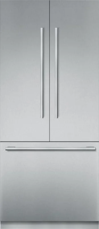 Thermador - 35.75 Inch 19.4 cu. ft Built In / Integrated French Door Refrigerator in Stainless - T36BT915NS Stainless