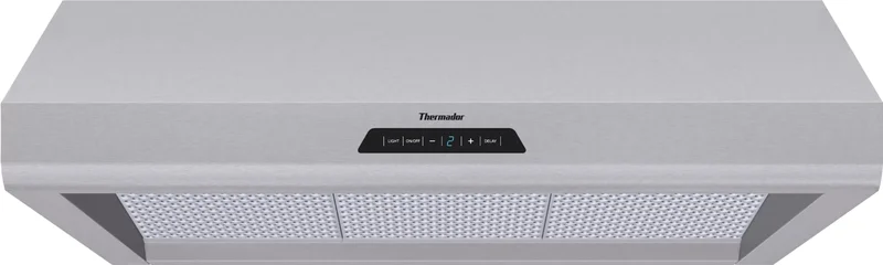 Thermador - 36 Inch 1300 CFM Wall Mount and Chimney Range Vent in Stainless - HMWN36FS Stainless