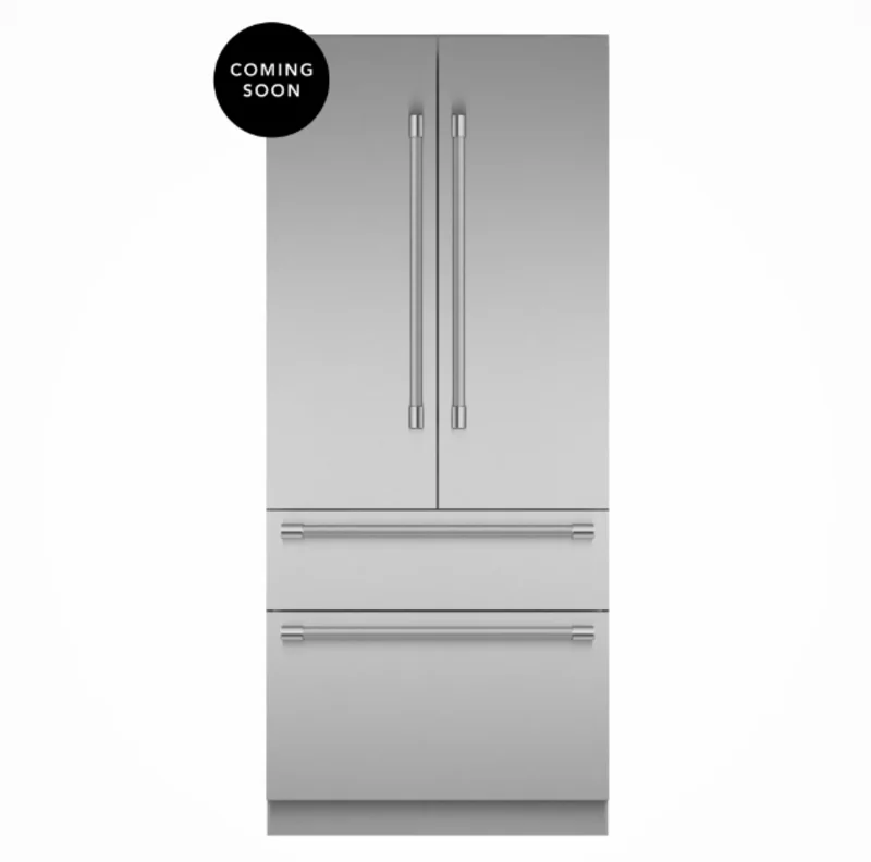 Thermador - 36 Inch 16.2 cu. ft French Door Refrigerator in Stainless - T36BT120NS Stainless