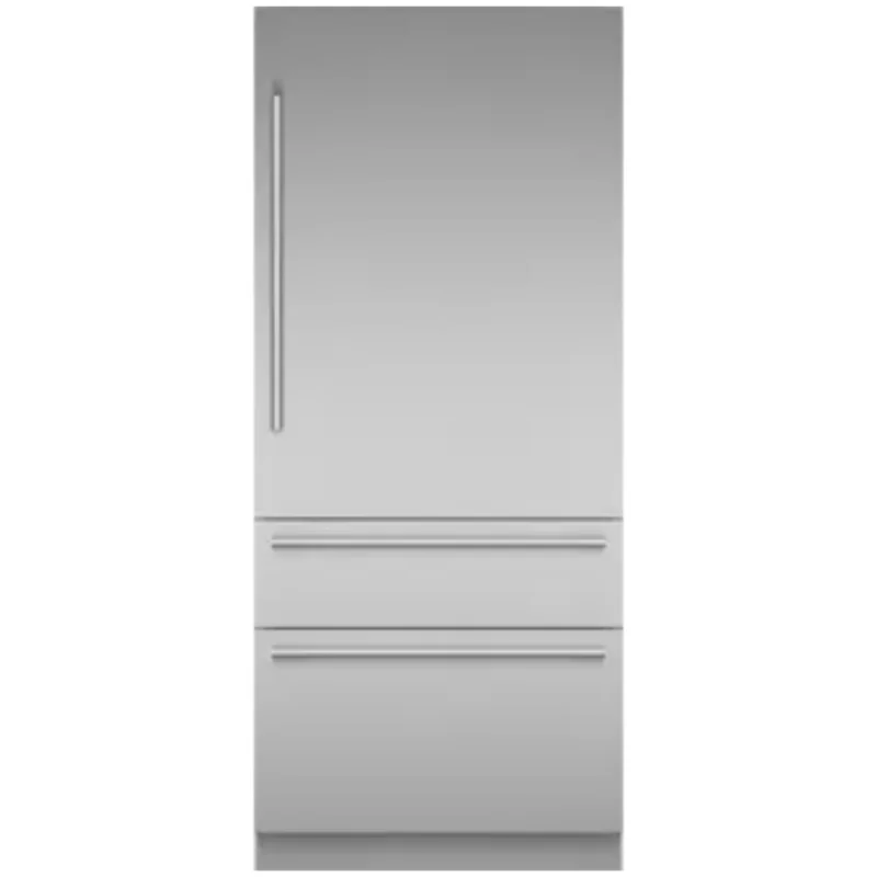 Thermador - 36 Inch 19 cu. ft Bottom Mount Refrigerator in Stainless - T36BB110SS Stainless