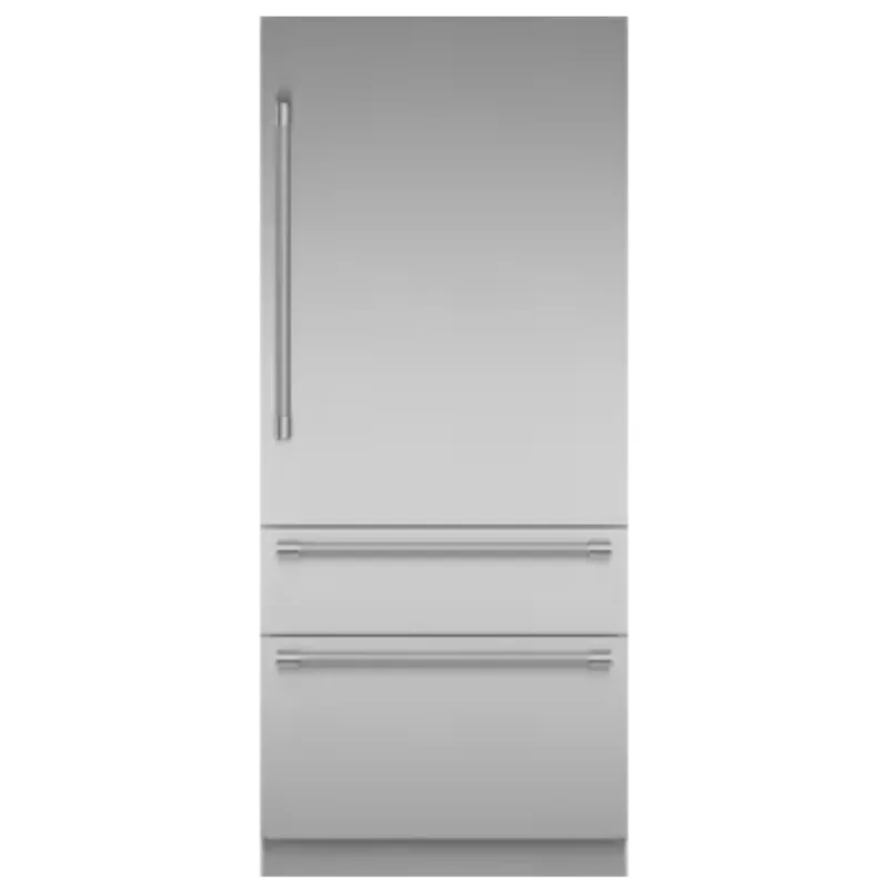 Thermador - 36 Inch 19 cu. ft Bottom Mount Refrigerator in Stainless - T36BB120SS Stainless