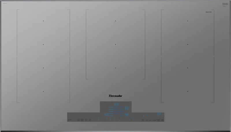 Thermador - 37 Inch Induction Cooktop in Grey - CIT367YG Grey