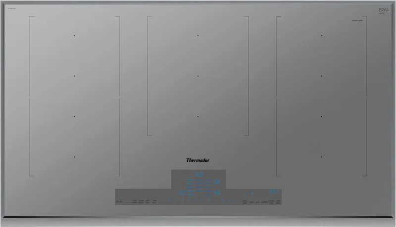 Thermador - 37 Inch Induction Cooktop in Grey - CIT367YGS Grey
